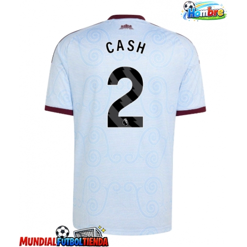 Camiseta Aston Villa Matty Cash #2 Tercera Equipación Replica 2026-27 mangas cortas